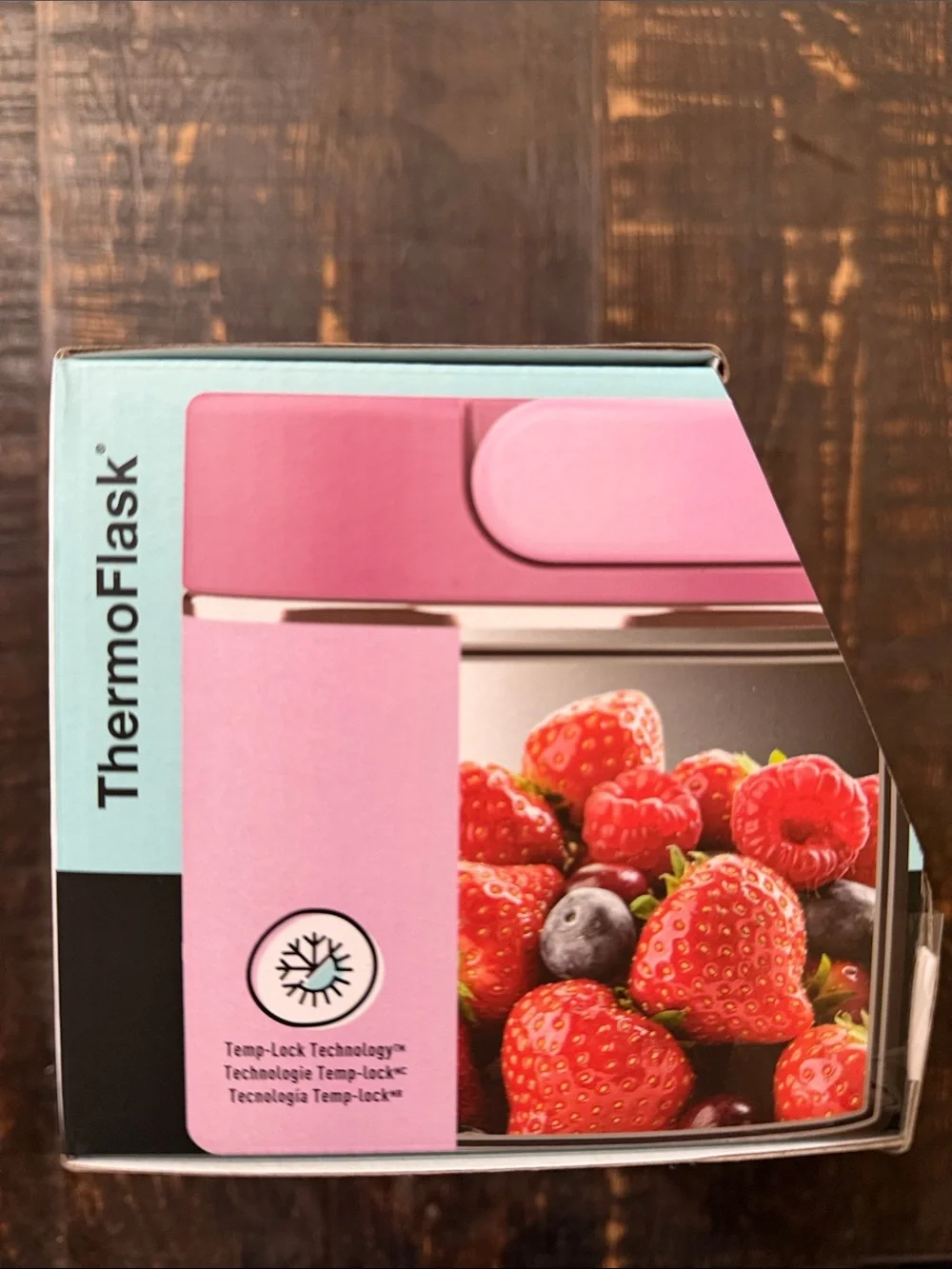 ThermoFlask Insulated Food Jars - Pink & Purple Set of 2)